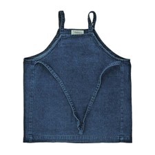 Catimini robe en jean sans manches fines bretelles taille   2 ans 