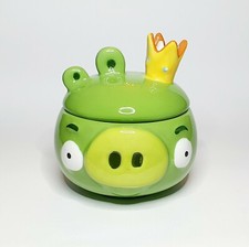 Mug Tasse + couvercle Angry Birds 2009 Ex. État Rare bol Mickey Disney 3D Relief