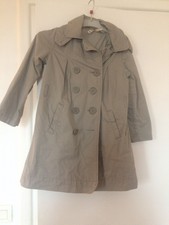 Manteau Trench Okaïdi gris taupe, 6 ans
