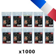1000 Pochettes Ultra PRO - Lot de 10 x 100 Sleeves pour cartes Pokemon, PCA, PSA