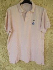 Polo LACOSTE Devanlay rose clair GCG Genève coton jersey manches courtes 5