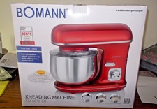 Robot pétrin multifonction 5L 1100W Bomann KM 6010 CB Rouge
