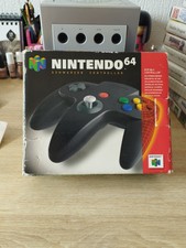 MANETTE OFFICIELLE NINTENDO 64 NOIRE PAL EURO GAMEPAD Nintendo 64 