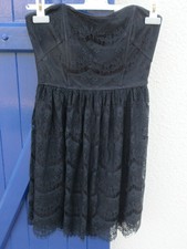 ROBE BUSTIER "PIMKIE" NOIRE - TAILLE 36 