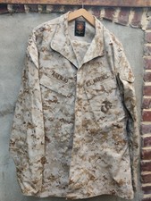lot 1 Veste et pantalon treillis USMC  Marine Corps désert MARPAT DIGITAL irak