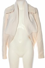 SALVATORE FERRAGAMO Cardigan crème style décontracté Dames T 40 Veste cachemire