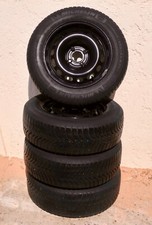 4 PNEU S MICHELIN ALPIN 195/65 R 15 MONTES SUR JANTES 4 TROUS