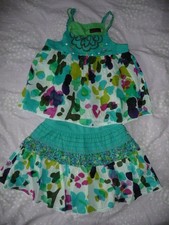 Jupe et haut CATIMINI 6/8 ans - TBE