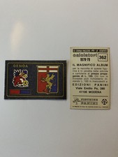 PANINI CALCIATORI 1978/79, Scudetto, Genoa, 362, ORIGINALE