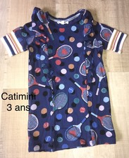 Catimini 3 Ans Fille : Robe Été Thème Tennis TBE
