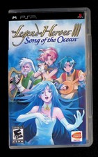 Legend De Heroes III Chanson Of The Ocean 3 PLAYSTATION Portable Psp Ex+ NM