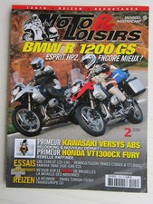 MOTO & Loisirs N°1002 /BMW R1200GS/KAWA VERSYS/HONDA VT1300 CX FURY/LML STAR 4T