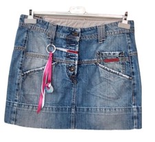 MARITHE Et FRANÇOIS GIRBAUD Jupe En Jean Taille 38 Tbe