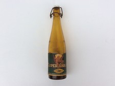 Bouteille ancienne de bière : Super Chalon (avec étiquette) Chalon-sur-Saône