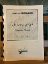 Aboulker Si j'étais grand plaisanterie musicale conducteur matériel Notissimo