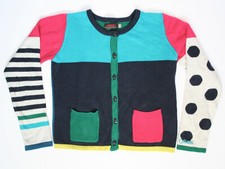 CATIMINI cardigan, COMME NEUF, coton mélangé, gilet pull haut, fille 6-7 ans