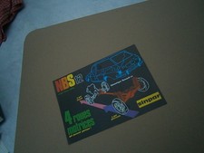 Catalogue voiture pub auto prospectus Sinpar 4 roues motrices NBS 12 Renault