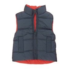 dpam doudoune réversible sans manches garçon 3 ans 