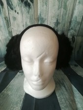 Cache-oreilles noir ou blanc hiver pour femmes NEUF