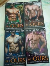 JASMINE WYLDER -  SERIE L'AME SOEUR DES OURS  - LOT DE 4 LIVRES - BIT LIT