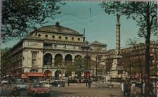 CPSM PARIS la place du CHATELET & le Théatre animée dept-75 
