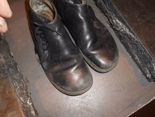 CHAUSSURES  FEMME KICKERS NOIRES CUIR T 38 BE A 19€ ACH IMM FP COMP MOND RELAY 