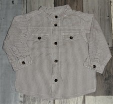 ~ 6 mois KIMBALOO - MAR53 ~ Superbe Chemise blanche rayée Garçon com9 ~ 