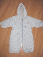 COMBINAISON DE SKI GRISE 1 AN - 12 MOIS - TBE