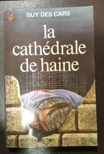 Livre de poche J'ai Lu « La cathédrale de haine » 1975 Guy Des Cars