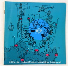 Brochure promotionnelle pour radio et télévision - Maison de l'ORTF - Années 70