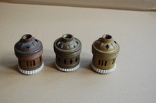 lot de 3 Douilles laiton et porcelaine E40 éclairage industriel vintage loft TBE