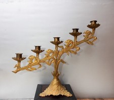 Ancien bougeoir religieux autel Eglise