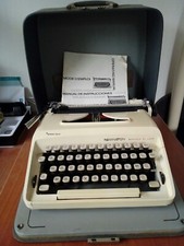 Machine à écrire manuelle vintage Remington Monarch de luxe 