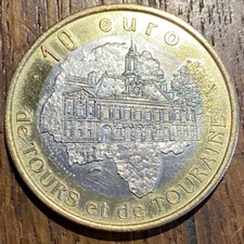 PIECE DE 10 EURO 1997 DE TOURS ET DE TOURAINE  (1011)