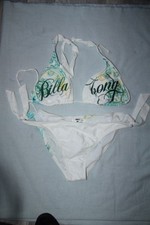 BILLABONG Maillot de bain   Pondo imprimé blanc et vert  Taille 5 - 44 neuf