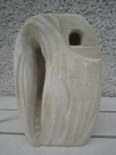 Lampe Sculpture en Pierre Arsène Galisson " genre Lampe Tormos 80s vintage