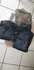 Lot 3 Pantalons Bébé 18 Mois Sucre D'Orge, Grain De Blé Tbe 2 bodys offerts