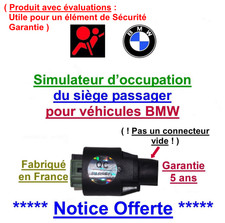 Pour réparer tapis sensitif BMW voyant airbag allumé BMW E36 E 38 E39 E 46 E60