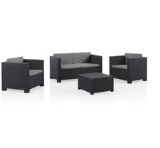 salon de jardin résine tressée