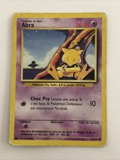 carte Pokémon Abra 43/102 - set de base - Fr