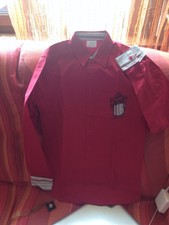 chemise rouge homme taille xs