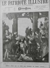 1925 PI NOEL MESSAGE DIVIN PAIX TERRE REDEMPTION HUMANITE NAISSANCE ENFANT JESUS