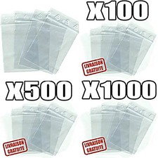 Sachet, pochette ou sac ZIP en plastique Transparent PLUSIEURS FORMATS