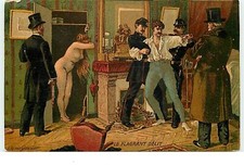 Le Flagrant Délit - Femme nue - Adultère - 19543