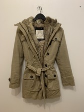 Magnifique parka Mango doublure matelassee amovible beige taille XS