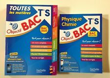 2 livres OBJECTIF BAC S toutes les matières TERMINALE S