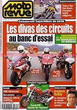 MOTO REVUE 3396 DUCATI 996 SPS 900 YAMAHA YZF 750 R7 APRILIA RSV 1000 MBK 100