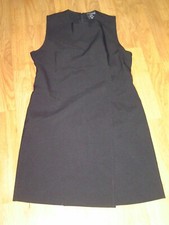 Robe ON A MARCHE SUR LA TERRE noire taille 38 TBE