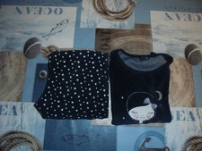 Pyjama fille en velours taille 4 ans 