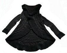 Sublime gilet long cardigan de la marque Marithé & François Girbaud